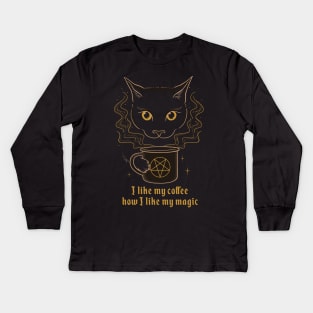 Black Magic Kids Long Sleeve T-Shirt